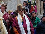 Mustang Lo Manthang Tiji Festival Day 3 07-3 Future King and Richard Bloom Join Crowd Outside Main Gate